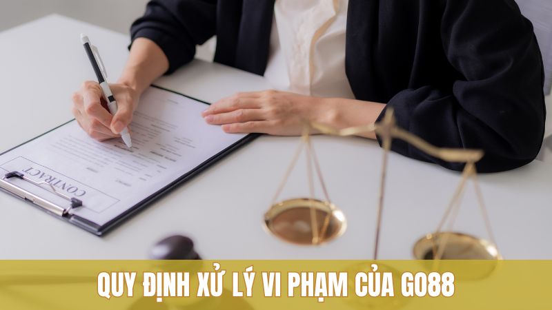 Điều khoản sử dụng 3 Quy định xử lý vi phạm mà cổng game đặt ra cho thành viên